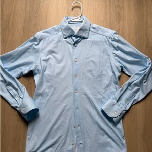 Eton slim fit Light Blue Men's Dress Shirt
